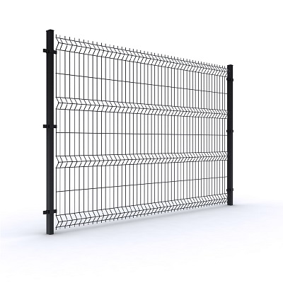 3D Curved Welded Mesh Fence